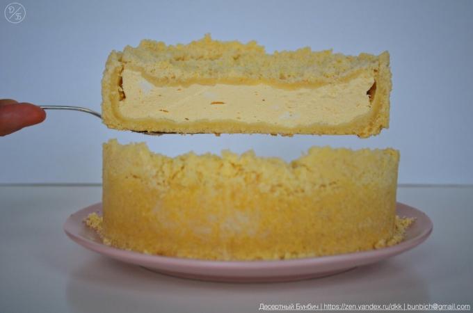Här är en kunglig cheesecake jag gjorde. Rulla åt sidan för att se fler bilder