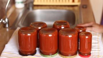 Hemlagad tomatsås för vintern 🍅 Skörd tomatketchup