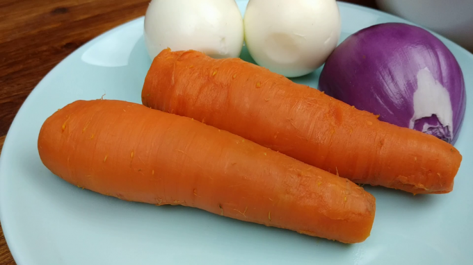 kokta morötter på 5 minuter