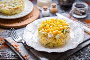 Rökt kyckling och ananas sallad