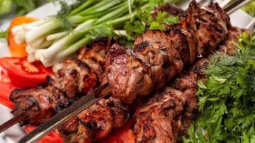 Marinad för shish kebab med senap