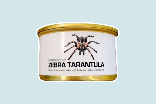 Skulle du prova en torkad tarantula? (Foto: Amazon.com)