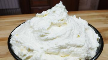Curd cream delikat och luftigt