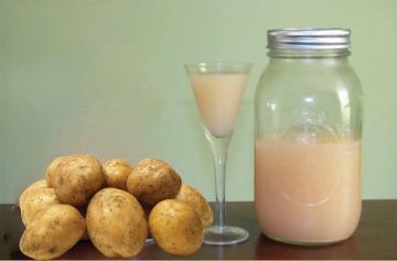 Behandling av potatisjuice: vad och hur man ansöker