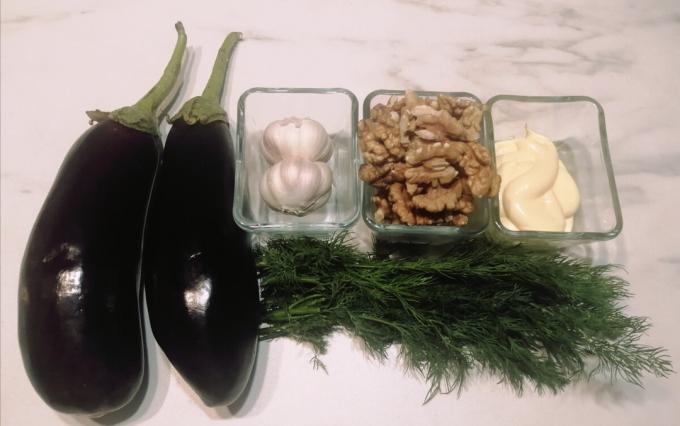  recept aubergine med nötter, vitlök och örter