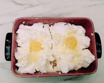 🥚 Recept yaychnitsy: "Ägg i molnen"