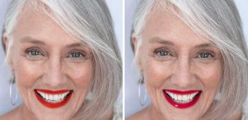 Hur man faktiskt leta efter kvinnor 50-60 med en matt läppstift