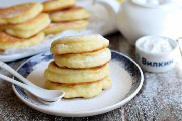 Frodiga pannkakor med mjölk