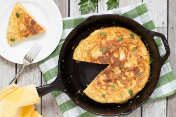 Tortilla: spansk omelett med potatis
