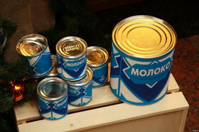 Kondenserad mjölk köpt. Bilder - Yandex. bilder
